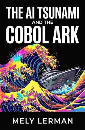 Cover of The AI Tsunami and the COBOL Ark by Mely Lerman